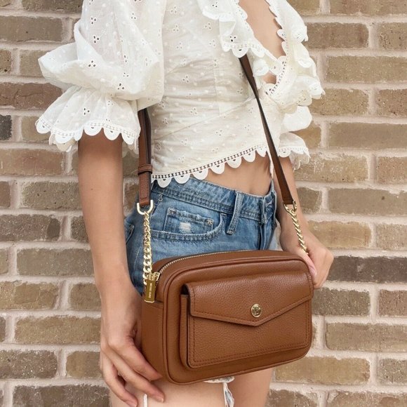 NWT Michael Kors Luggage MK Handbag - Picture 4 of 5